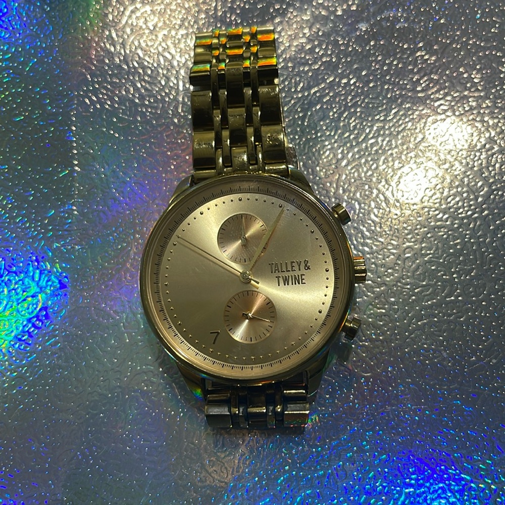 Gold watch